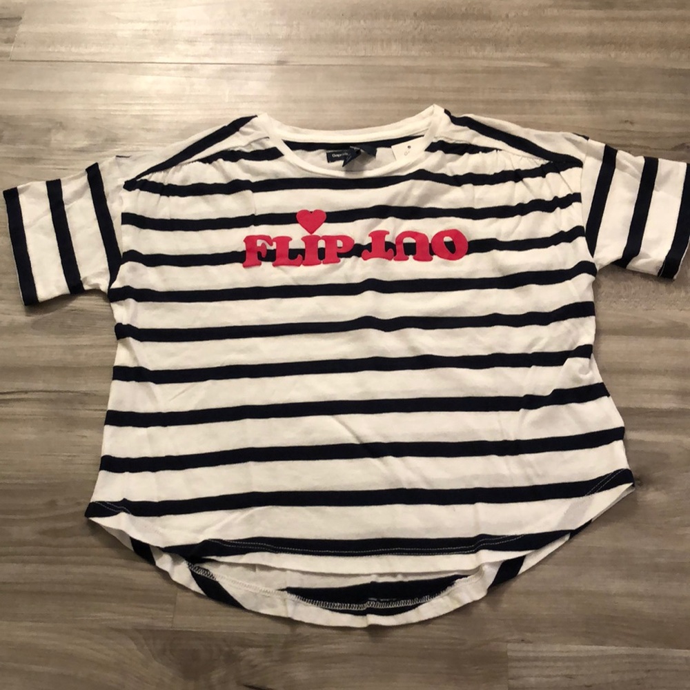 Gap Girls Striped Tee NWT